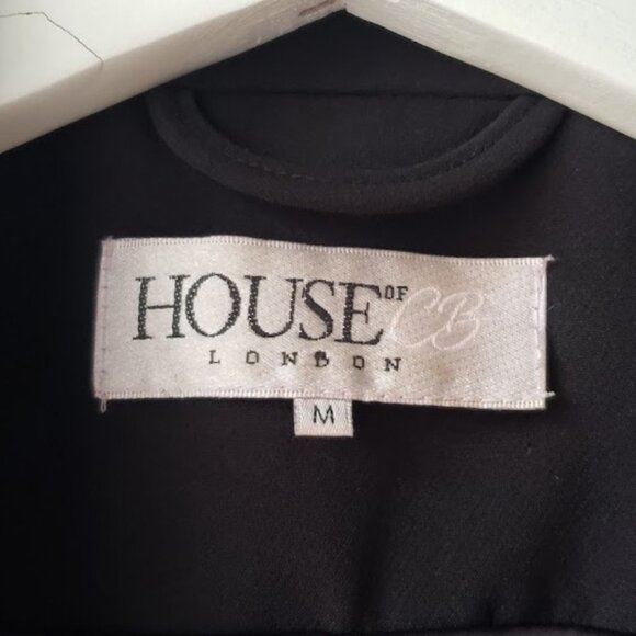 House of CB Boxy Black Tuxedo Blazer - Picture 5 of 6